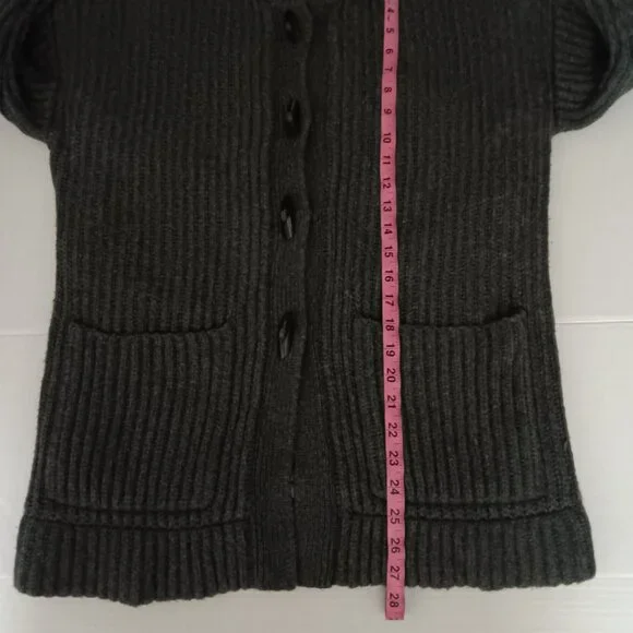 MADEWELL MERINO WOOL ALPACA BLEND CARDIGAN SWEATER - Picture 6 of 14